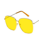 Classic Retro Wide Frame Sunglasses