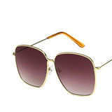 Classic Retro Wide Frame Sunglasses