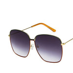 Classic Retro Wide Frame Sunglasses