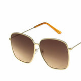 Classic Retro Wide Frame Sunglasses