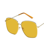 Classic Retro Wide Frame Sunglasses