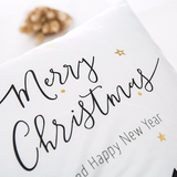 Christmas Gold Stamped Pillowcase
