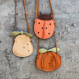 Pumpkin / Pear / Ladybug Mini Bags