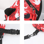 Dinosaur Print Safety Harness Backpack