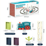 Automatic Domino Train Car Set