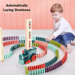 Automatic Domino Train Car Set