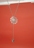 18k Gold Spider Necklace